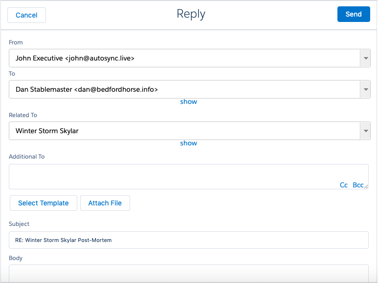 screenshot of Match My Email